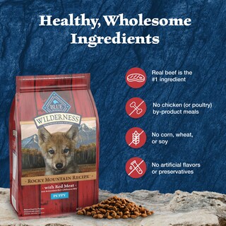 Foto 6 | Foto 6 | Alimento Seco Blue Buffalo Wilderness Rocky Mountain Cachorros, 2 Kg - Venta Internacional.