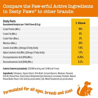 Foto 4 | Foto 4 | Training Treats Zesty Paws Healthy Para Perros Con Músculos De La Articulación De La Cadera - Venta Internacional.