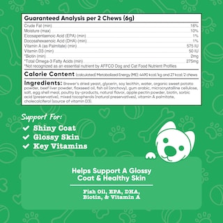 Foto 2 | Foto 2 | Suplemento Nutricost Pets Skin & Pelat Support Para Perros - Venta Internacional.