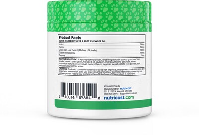Foto 4 | Foto 4 | Masticables Blandos Calming Support Para Perros Nutricost Pets 60 Unidades - Venta Internacional.