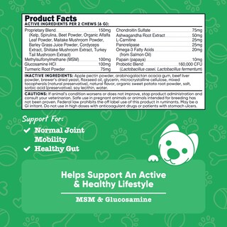 Foto 2 | Foto 2 | Suplemento Nutricost Pets, Masticables Blandos Multifuncionales Para Perros - Venta Internacional.