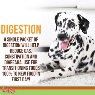 Foto 3 | Foto 3 | Supplement Licks Digestion Para Perros Sin Pastillas, 30 Paquetes De Gel - Venta Internacional.