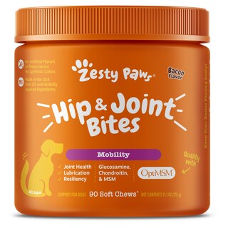 Foto 1 | Foto 1 | Suplemento Zesty Paws, Cadera Y Articulación Para Perros, 90 Mordeduras De Movilidad - Venta Internacional.