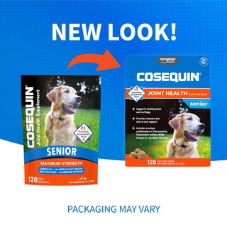 Foto 3 | Foto 3 | Suplemento Para La Salud De Las Articulaciones Nutramax Cosequin Senior Dogs 120 Chews - Venta Internacional.