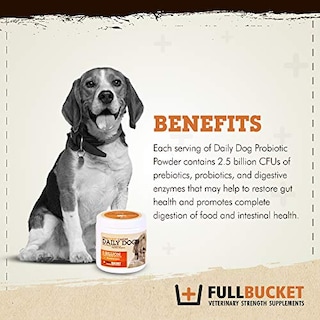 Foto 2 | Foto 2 | Suplemento Probiótico Diario Para Perros Fullbucket Para La Digestión, 87 G - Venta Internacional.
