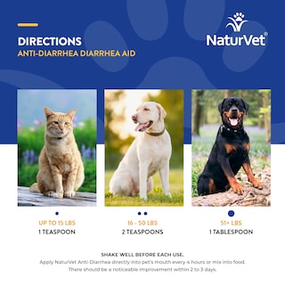 Foto 6 | Foto 6 | Suplemento Para Mascotas Naturvet, Líquido Antidiarreico, 240 Ml, Para Perros Y Gatos - Venta Internacional.