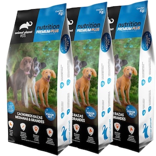 Foto 2 | Foto 2 | Alimento Para Perro De Calidad Zoohugs Mxapc-003 3 Piezas Multicolor Perro Adulto Raza Mediana Y Grande