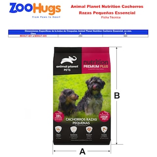 Foto 5 | Foto 5 | Alimento Para Razas Pequeñas Zoohugs Mxnut-005 5 Piezas Multicolor Cachorro Raza Pequeña