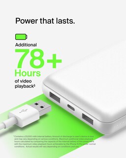 Foto 3 | Foto 3 | Cargador Portátil Belkin Boostcharge Usb-c Power Bank De 20.000 Mah - Venta Internacional.