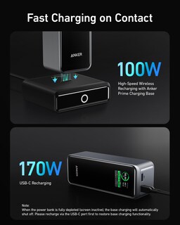 Foto 5 | Foto 5 | Power Bank Anker Prime 27,650 Mah 250 W Con Base De Carga De 100 W - Venta Internacional.