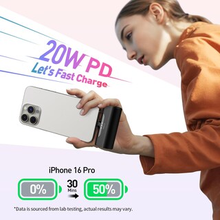 Foto 2 | Foto 2 | Cargador Portátil Iwalk Para Iphone 15 4500 Mah 20 W Usb-c - Venta Internacional.