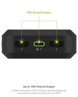 Foto 7 | Foto 7 | Power Bank Mophie Powerstation Prime20 20,000mah Usb-c Pd 18w - Venta Internacional.
