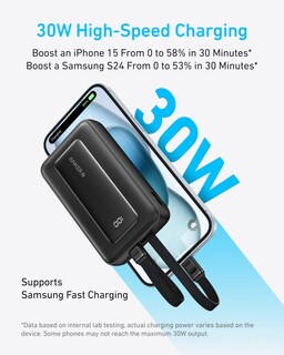 Foto 3 | Foto 3 | Batería Externa Anker Zolo De 10 000 Mah Y 30 W Con Usb-c Y Lightning - Venta Internacional.