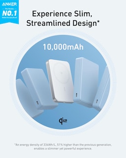 Foto 2 | Foto 2 | Power Bank Anker Maggo De 10.000 Mah Con Carga Inalámbrica De 15 W - Venta Internacional.