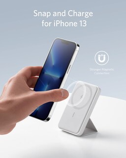 Foto 2 | Foto 2 | Batería Magnética Anker Maggo De 5000 Mah Con Soporte Plegable - Venta Internacional.