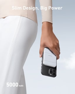 Foto 4 | Foto 4 | Cargador Portátil Anker 622 Con Batería Magnética De 5000 Mah, Color Blanco - Venta Internacional.