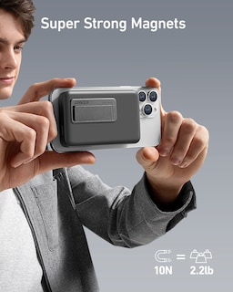 Foto 6 | Foto 6 | Cargador Portátil Anker 633 Magnético De 10.000 Mah Con Soporte De 20 W - Venta Internacional.