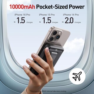 Foto 4 | Foto 4 | Power Bank Iwalk Magnetic De 10000 Mah Con Carga Inalámbrica De 15 W - Venta Internacional.