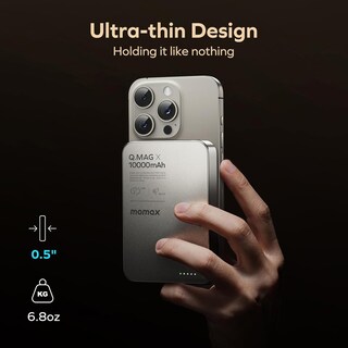 Foto 2 | Foto 2 | Banco De Energía Magnético Momax De 10000 Mah Y 20 W De Carga Rápida - Venta Internacional.