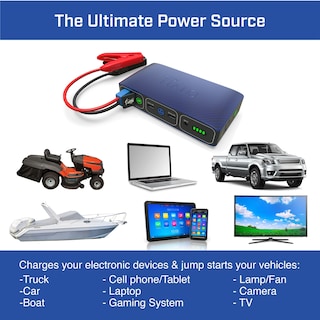 Foto 5 | Foto 5 | Cargador Portátil Para Coche Jump Starter Halo Bolt 58830 Mah, Color Gris - Venta Internacional.