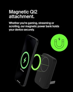 Foto 5 | Foto 5 | Banco De Energía Inalámbrico Belkin Boostcharge Pro 10.000 Mah Negro - Venta Internacional.