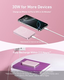 Foto 6 | Foto 6 | Power Bank Anker Maggo De 10.000 Mah Con Carga Inalámbrica De 15 W - Venta Internacional.