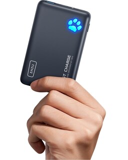 Foto 1 | Foto 1 | Cargador Portátil Iniu 10000 Mah 22,5 W Slim Power Bank Azul - Venta Internacional.