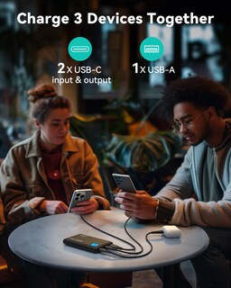 Foto 5 | Foto 5 | Cargador Portátil Iniu 10000 Mah 22,5 W Slim Power Bank Naranja - Venta Internacional.