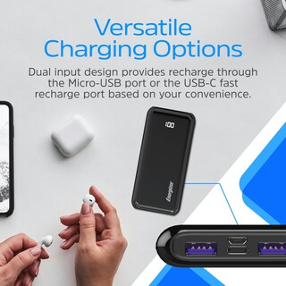 Foto 7 | Foto 7 | Cargador Portátil Energizer Ue10011pq Power Bank De 10000 Mah - Venta Internacional.