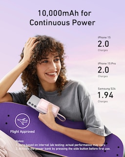 Foto 4 | Foto 4 | Power Bank Anker B2c De 10.000 Mah Y 30 W Con Cable Usb-c Incorporado - Venta Internacional.