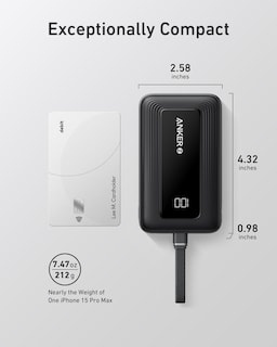 Foto 6 | Foto 6 | Power Bank Anker B2c De 10.000 Mah Y 30 W Con Cable Usb-c Incorporado - Venta Internacional.