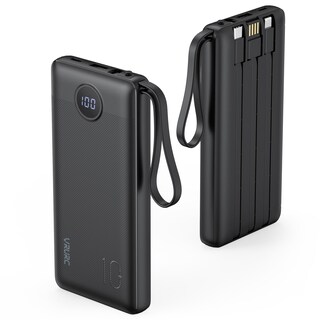 Foto 1 | Foto 1 | Banco De Energía Vrurc De 10000 Mah Con Cables Integrados, 5 Salidas Y 2 Entradas - Venta Internacional.