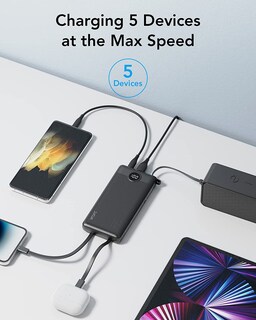 Foto 3 | Foto 3 | Banco De Energía Vrurc De 10000 Mah Con Cables Integrados, 5 Salidas Y 2 Entradas - Venta Internacional.