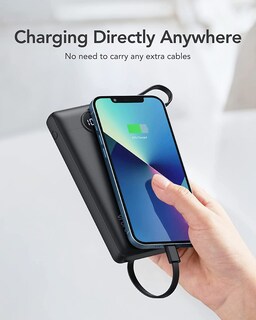 Foto 4 | Foto 4 | Banco De Energía Vrurc De 10000 Mah Con Cables Integrados, 5 Salidas Y 2 Entradas - Venta Internacional.