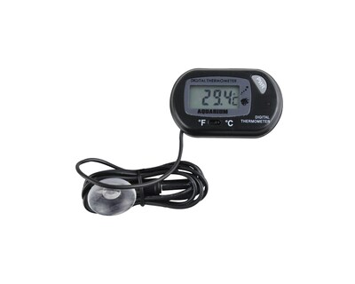 Foto 1 | Foto 1 | Termómetro con Sonda Sumergible Bajío Acuático para Peceras color Negro