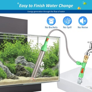 Foto 2 | Foto 2 | Kit Cambiador De Agua Para Acuarios, Herramientas De Limpieza Para Peceras Zzm - Venta Internacional.