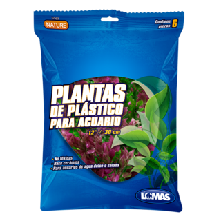 Foto 1 | Foto 1 | Plantas de Plástico para Acuario Lomas 6 Piezas