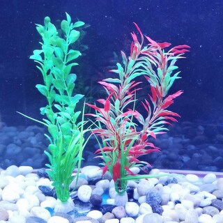 Foto 4 | Foto 4 | Plantas Artificiales Para Pecera De Acuario, 3 Piezas, De Plástico Verde - Venta Internacional.