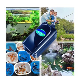 Foto 2 | Foto 2 | Bomba Aire Para Acuario Pecera Oxigenador 2 Salidas Eo Safe Imports Esi-16283 Azul