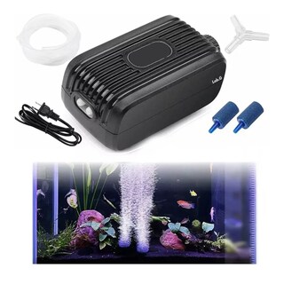 Foto 2 | Foto 2 | Bomba De Aire Oxigeno Acuario Lab.g, Negro