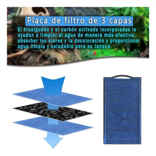 Foto 3 | Foto 3 | Filtros Para Peceras Lab.gacuario Blanco 3pz