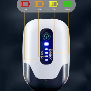 Foto 4 | Foto 4 | Oxigenador Belug Recargable Usb De Doble Salida Para Pecera Blanco Y Negro