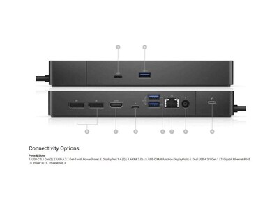 Foto 5 | Foto 5 | Estación De Acoplamiento Dell Thunderbolt Dock Wd19tbs De 130 W De Potencia - Venta Internacional.