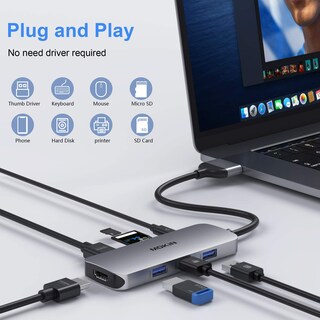Foto 6 | Foto 6 | Estación De Acoplamiento Mokin Para Macbook Pro/Air-Venta Internacional