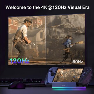 Foto 3 | Foto 3 | Estación De Acoplamiento Ivanky 14 En 1 Rgb 4k @120hz Con Cargador Pd De 100 W - Venta Internacional.