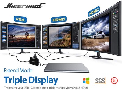 Foto 3 | Foto 3 | Estación De Acoplamiento Usb C Para Portátiles Hiearcool 11 En 1 Tipo C - Venta Internacional.