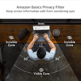 Foto 4 | Foto 4 | Filtro De Pantalla De Privacidad Amazon Basics Monitor De 24 Pulgadas - Venta Internacional.