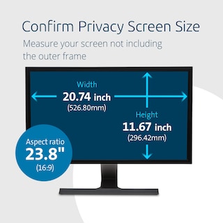 Foto 2 | Foto 2 | Pantalla De Privacidad Kensington Fp238w9 Para Monitores 16:9 De 23,8 Pulgadas - Venta Internacional.