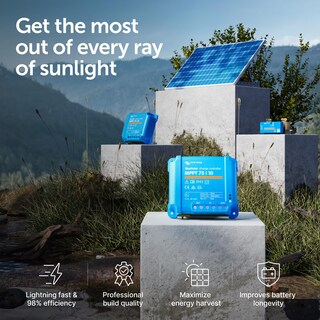Foto 2 | Foto 2 | Controlador De Carga Solar Victron Energy Bluesolar Mppt 10a - Venta Internacional.