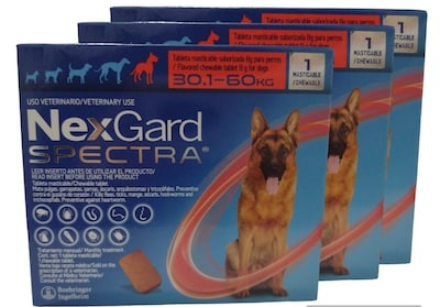 Foto 1 | Foto 1 | Desprasitante Nexgard Spectra 30-60kg 3 Pzas Para Perro Precio Mayoreo